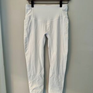 Lululemon White All the Right Places Leggings Sz 8